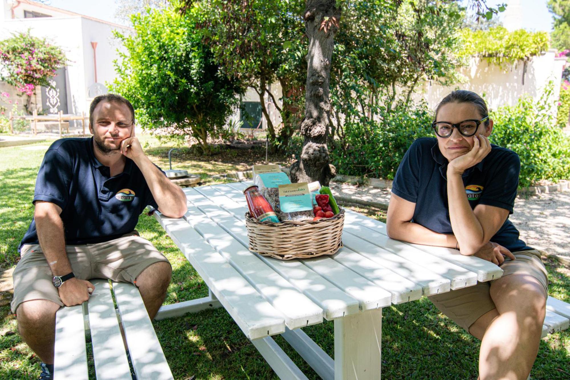 Bio Agriturismo Salos Alimini Eksteriør billede
